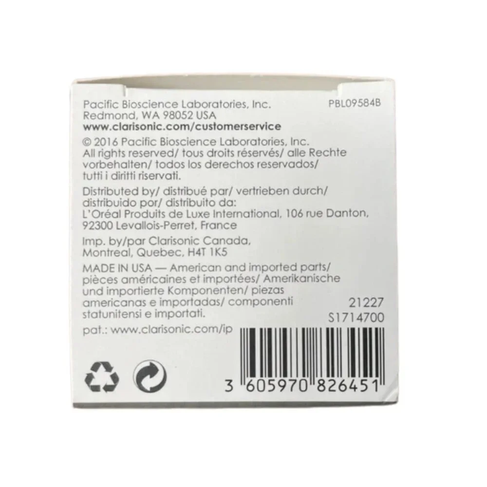 Clarisonic Men’s Daily Cleanse Brush Head Replacement for Men (Discontinued)